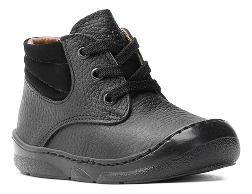 Bota Escolar Para Niño Dogi 100% Piel Elegantes Cómodas