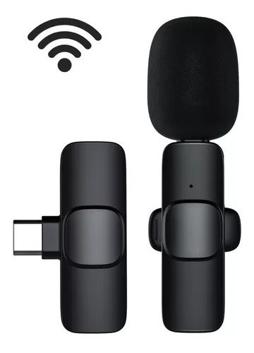 Microfono Inalambrico Para Telefono Tipo C Android De Solapa