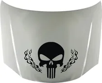 Comprar Calco Punisher Con Llamarada Para Capot 02 Graficastuning 00027