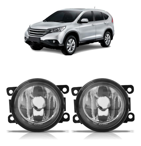 Par Farol De Milha Auxiliar Cr-v 2012 2013 2014 2015