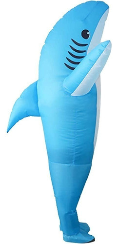 Disfraz Inflable Juego De Tiburones Traje Cosplay