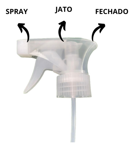 Pulverizador Spray Água Álcool Sabão 350ml Bola Graduado