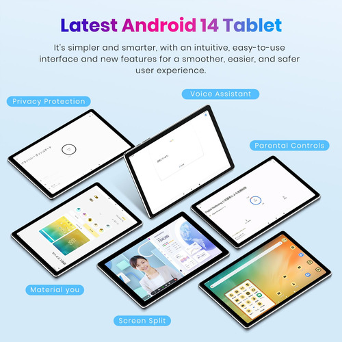Tablet Tpz 2025 Android 14 10 Gb Ram 64 Gb 1 Tb 10,1 Fhd
