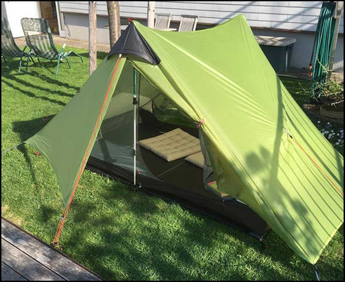 Carpa Tienda De Camping 3f Ul Gear Lanshan 2 Verde