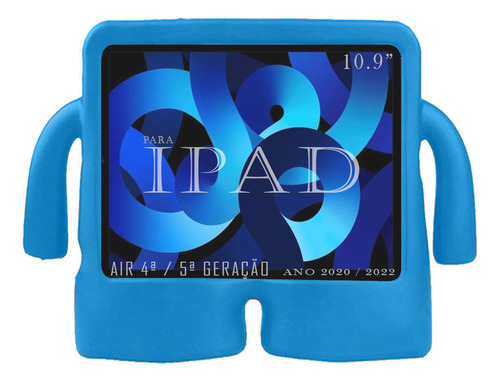 Capa Case Infantil Para iPad 10.9 Air 4ª 5ª Geração