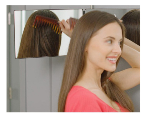 Espejo Tríptico 360 Grados Para Corte De Pelo