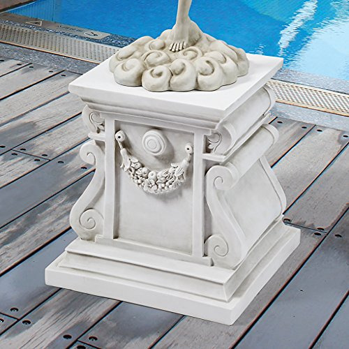 Bolsa De Pedestal De Jardín Design Toscano Ng314100 Con Dise