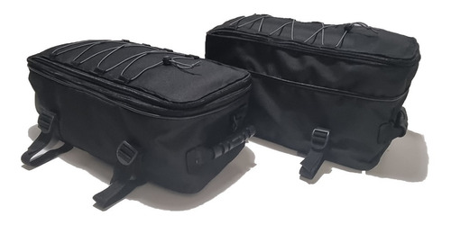 Bolsos Superiores Para Baul Lateral Moto 15 A 22 Lt Zampa