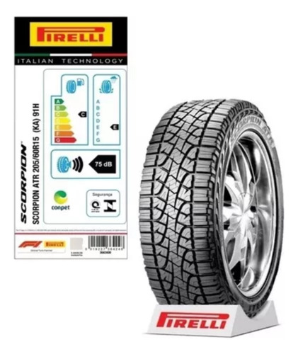 Pneu 205 60 R15 Pirelli Scorpion Atr P 91 H