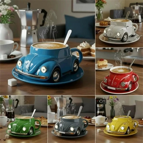 Taza Delirantemente Cool En Forma De Automóvil, Ideal For L