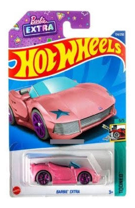 Carro Barbie Extra Rosa Hot Wheels Juguete Coleccion 