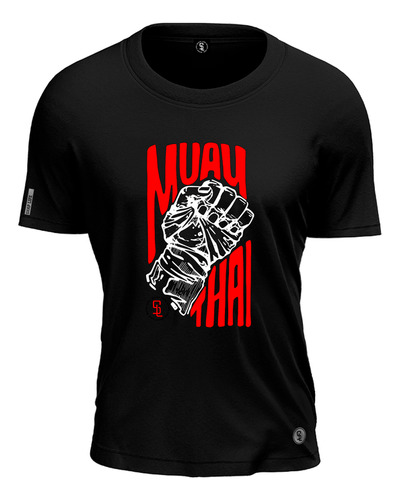 Camiseta Luta Muay Thai Luva Mão Hand Soco Puch Shap Life