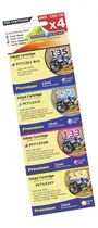 Comprar Pack 4 Cartuchos Tintas Alternativas 135 T25 Tx123 125 Epson