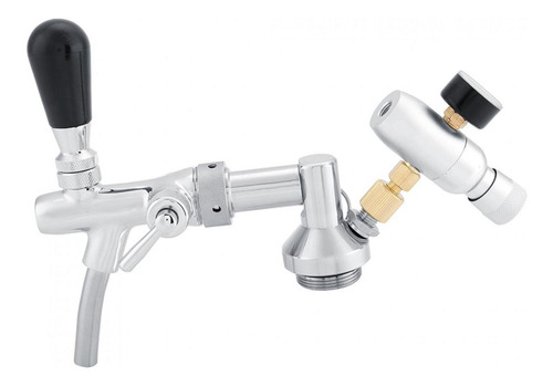 Mini Barril De Aço Inoxidável De 5l, Com Torneira Pressuriza
