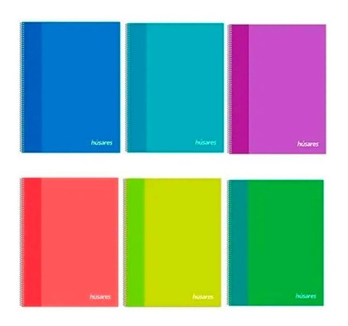 Cuaderno A4 Trendy Husares 6290 - 120 Hs Rayadas - Pack X3