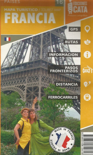 Paises - Mapa Turistico - Francia