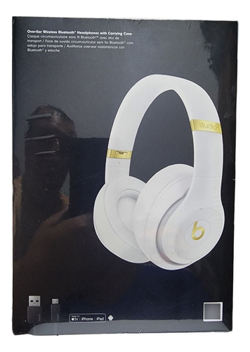  Audífonos Beats Studio³ Wireless - White (blanco)