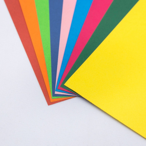 Imagen 4 de 4 de Cartulina Escolar De Colores X 10 Unidades Planeta Juguete