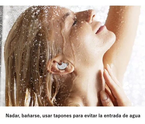 Tapones De Oído De Silicona Para Dormir Y Natación, 2 Pares