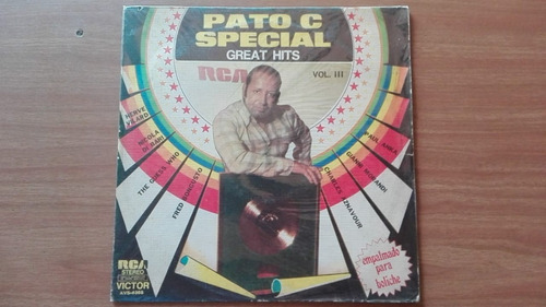 Pato C Special Great Hists Vol 3 Lp Vinilo Ex Laferrere-ba