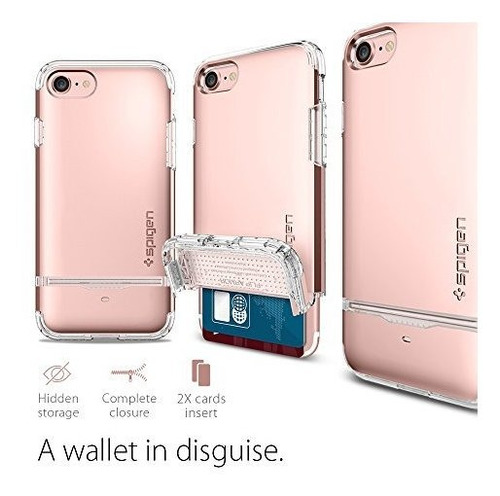 Flip Armor Ed For iPhone Case Rose Gold