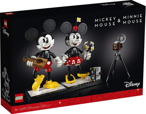 Lego Disney Mickey Y Minnie Mouse 1739 Piezas