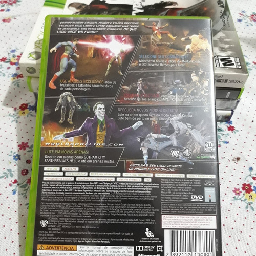 Mortal Kombat Vs Dc Universe Xbox 360