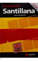 Comprar Livro Dicionário Santillana Para Estudantes Espanhol-português u002F Português-espanhol (com Cd) - Sem Autor [2008]