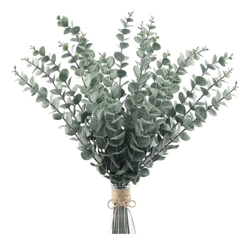 24 Piezas De Tallos De Eucalipto Para Decoración De Hojas,