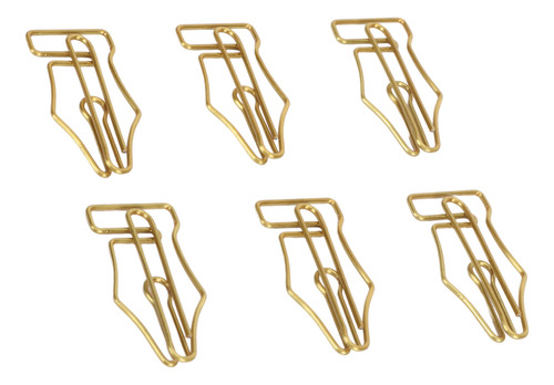 Fancy Paperclips, 100 Unidades, Grandes, Recubiertos De Plás