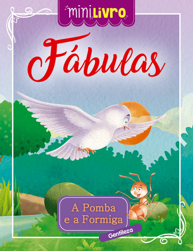 Fábulas - A pomba e a formiga, de Cultural, Ciranda. Minilivro Editorial Ciranda Cultural Editora E Distribuidora Ltda. em português, 2017