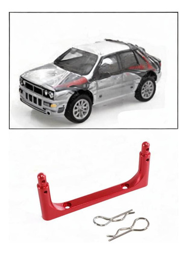 Pilar De Cuerpo Delantero Del Automóvil Rc Accesorios Rojo