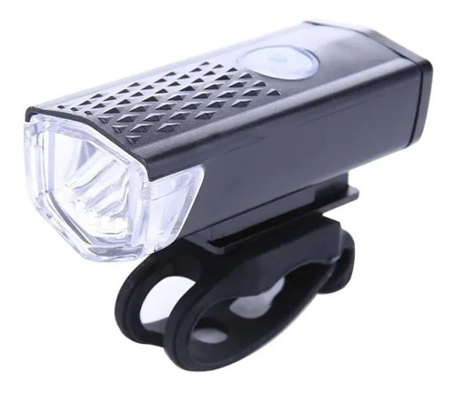 Luz Para Bicicleta Led Recargable Usb Delantera Con 3 Modos