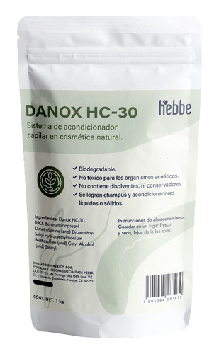 Danox Hc-30 Emulsionante Acondicionador Artesana Solido 1 Kg