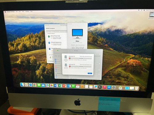 Apple Imac 21,5'' I5 8gb Ram 2019 512gb Ssd Promocion Gris (Usado)