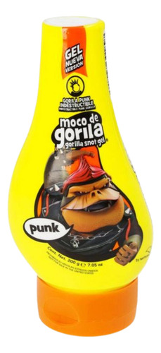 Moco De Gorila Gel Para El Cabello Hipster Frasco Con 200 G