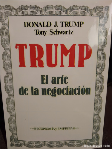 Trump El Arte De La Negociación Donald J. Trump T. Schwartz
