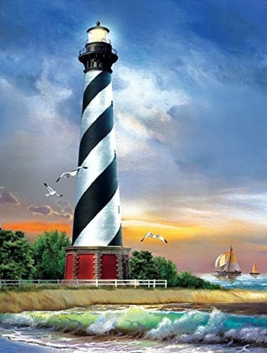 Cape Hatteras Faro 500 Pc Rompecabezas Puzzle Por Lkc2z