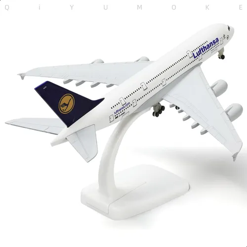 Airbus A380 1:300 Etihad Modelo De Avión De Metal Fundido A