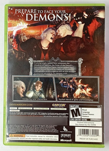Devil May Cry 4 Capcom Xbox 360 Rtrmx Vj (Usado)
