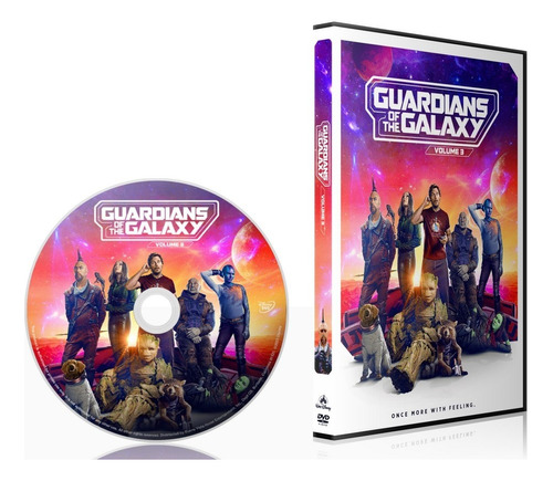 Guardianes De La Galaxia Vol 3 (2023) - Dvd - Marvel 
