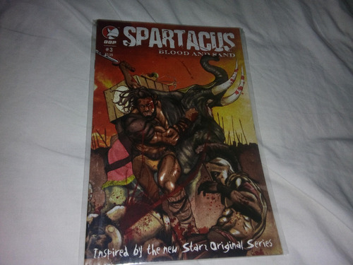 Spartacus Sangre Y Arena Comics En Ingles #1, 2, Y 3 Ddp