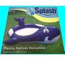 Piscina Infantil Ballena Rociadora 74201 Bestway 238x55cm