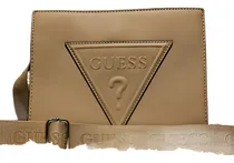 Comprar Cartera Crossbody Guess Panya Mini Beige Para Mujer