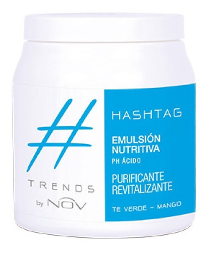 Máscara Nov Trends Hashtag Nutrición Pote 980ml