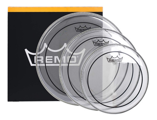 Parche Remo Usa 13  Pinstripe Clear Ps031300