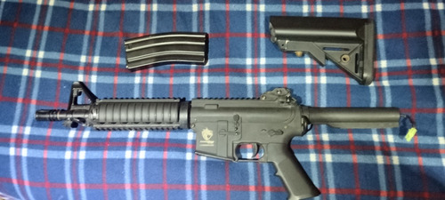 Rifle De Airsoft Leviathan M4 Ris Cpb Bk 2g