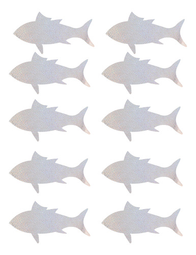 Decoración De Fiesta Con Temática Oceánica De Peces, 10 Unid