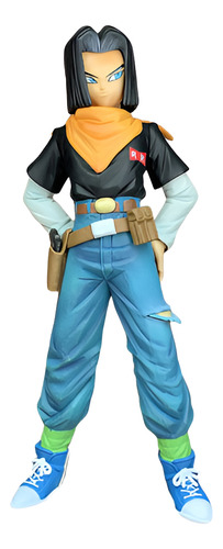 Figura Dragon Ball Z Androide Numero 17 Tamaño 24 Cm