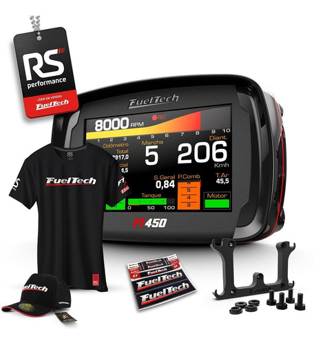 Imagem 1 de 7 de Fueltech Ft450 Sem Chicote + Super Brinde + Pronta Entrega